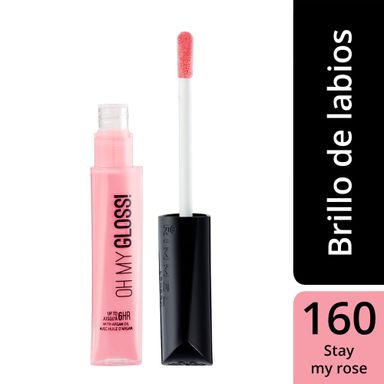 Gloss Hidratante Oh My Gloss! 160 Stay My Rose