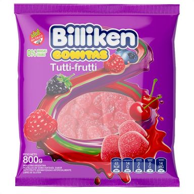 Gomitas Billiken Tutti Frutti Libre Gluten Sin Tacc