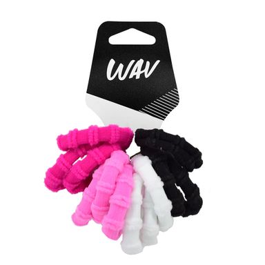 Gomitas para Pelo Wav Colores x 4 un