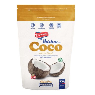 Harina De Coco Dicomere Sin Tacc  200g