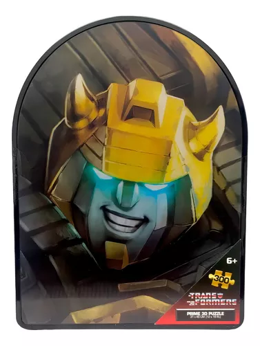HASBRO ROMPECABEZAS X300 PC TRANSFORMERS 3D LATA Bumblebee en Precialo ...