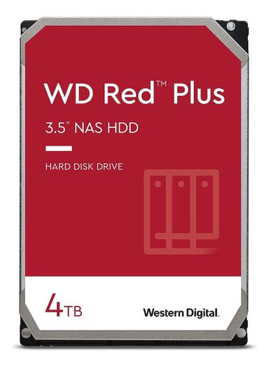 Disco Duro Interno Western Digital 4tb 3.5 Red Plus