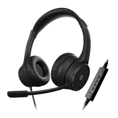 HEADSET KLIPXTREME KLEARCOM C VOL-MIC CONECTOR USB AISLAMIENTO DE RUIDO (KCH-510)