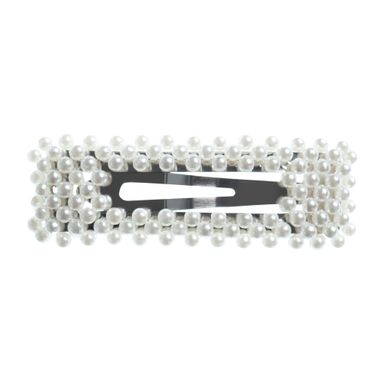 Hebilla para Pelo Wav Tic Tac Perla Cuadrada