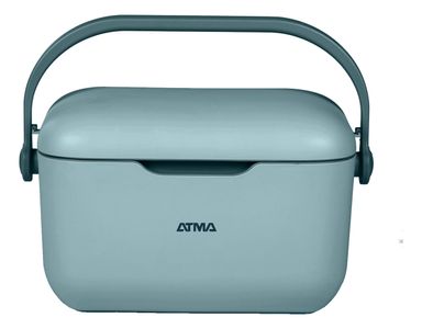 Heladera Conservadora Atma Vintage 20L Manija y Correa Intercambiables Gris