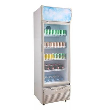 Heladera exhibidora Telefunken Tfk-ex395 395 litros color blanco