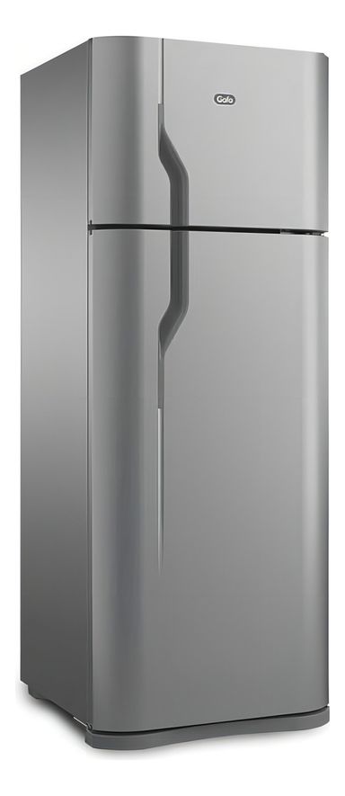Heladera Gafa Hgf368afp Plata Con Freezer 330l