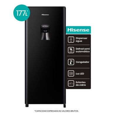 Heladera Hisense 177L 94RL230WB4AU Negra