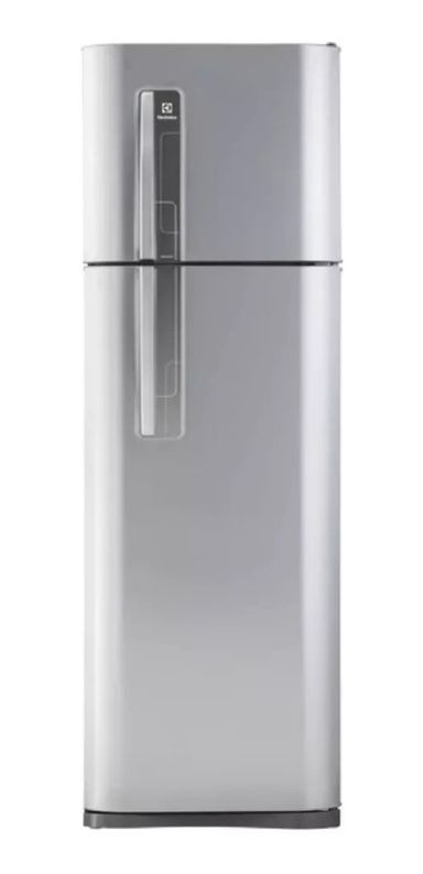 Heladera no frost Electrolux DF3900 plata con freezer 345L 220V