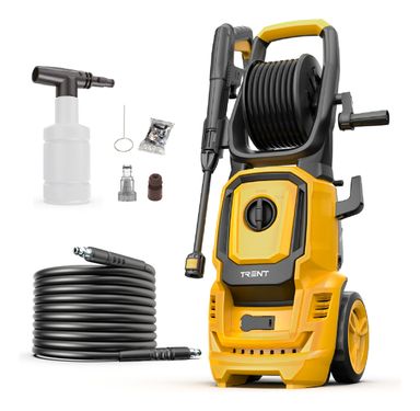Hidrolavadora Electrica Trent 2000w Alta Presion 2175 Psi Amarillo y Negro HLT407-2000-AC220V