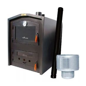 Horno a leña de mesada TRH + conducto + sombrerete Tromen