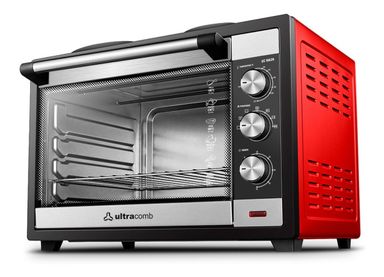 Horno de mesa eléctrico Ultracomb UC-70ACN 70L rojo 220V
