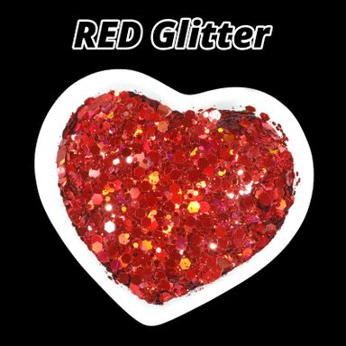 HTVRONT Purpurina holográfica gruesa para resina, 15 colores holográficos, juego de purpurina para HTVRONT Purpurina gruesa holográfica, 3.53 onzas de purpurina iridiscente mezclada con purpurina