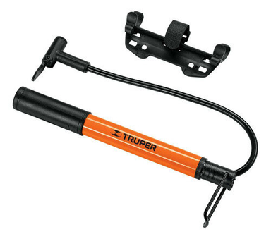 Inflador Manual con Soporte Truper
