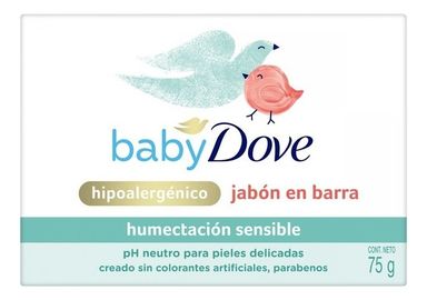 Jabón en barra Baby Dove Humectación Sensible 75 g