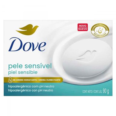 Jabón En Barra Dove Piel Sensible 90gr