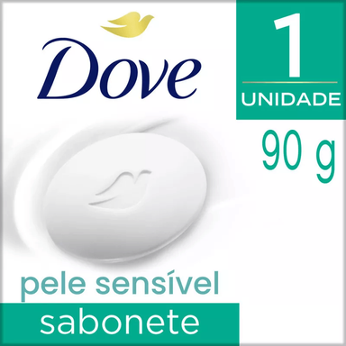 Jabón En Barra Dove Piel Sensible Ph Neutro 90g