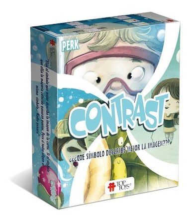 Juego Cartas Contrast Describe La Imagen Original Top Toys