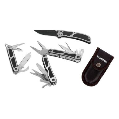 Juego De 3 Herramientas Multifunción  Workpro (W000316) Acero