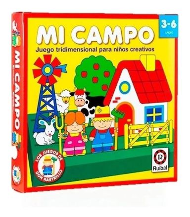 Juego De Mesa Didáctico Mi Campo Ruibal Don Rastrillo