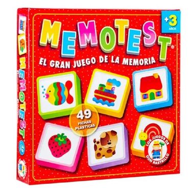 Juego de Mesa Ruibal Memotest Infantil H418