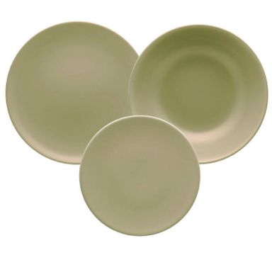 JUEGO DE PLATOS OXFORD UNNI OLIVA / 199546018