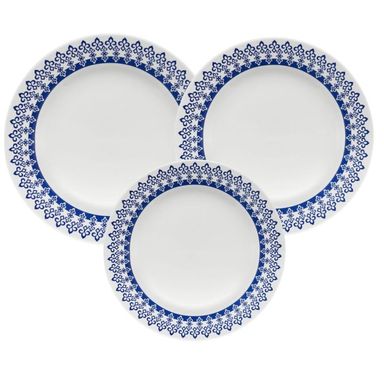 JUEGO DE VAJILLA X12 PIEZAS GRECIA - OXFORD