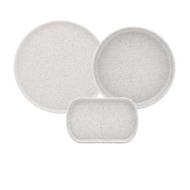 JUEGO DE VAJILLA X18 PIEZAS BAUNILHA - OXFORD