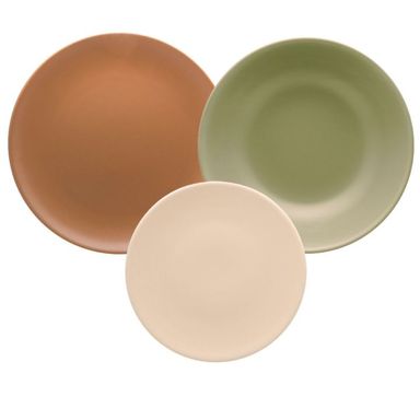 JUEGO DE VAJILLA X18 PIEZAS UNNI MIX - OXFORD