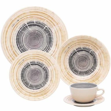 JUEGO DE VAJILLA X20 PIEZAS UNNI PUZZLING - OXFORD