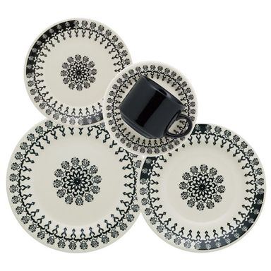 JUEGO DE VAJILLA X30 PIEZAS FOLK - OXFORD