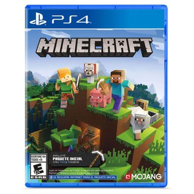 JUEGO PARA PS4 MINECRAFT STARTER COLLER REFRESH