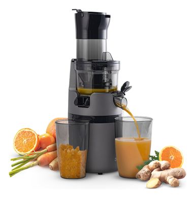 Juguera Eléctrica Suono Extracción Lenta Vertical Gris