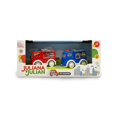 Juliana y Julian City  Cars Al Rescate!