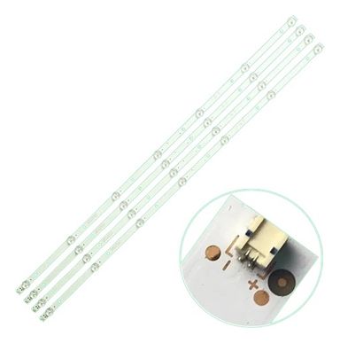 Kit De 4 Tira De 7 Led Philips 42pfg5011/77 75,8cm 3v