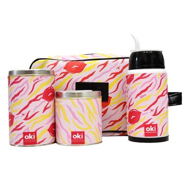 Kit de mate listo con bolso de mano Lips