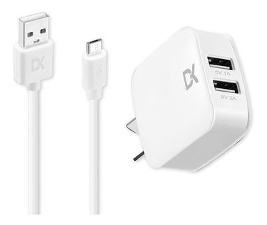 Kit Dekkin Cargador + Cable Micro Usb Acc-Ki-041
