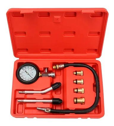 Kit Medidor De Nafta Gadnic Manómetro De Combustible Autos Medidor De Compresión Para Cilindros Para Motor MEDCOM01
