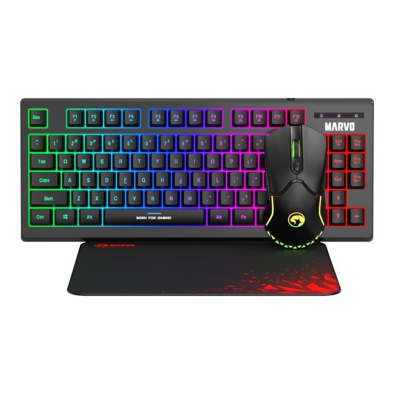 Kit De Teclado Y Mouse Portátiles En Español blanco - Precios y Ofertas ...