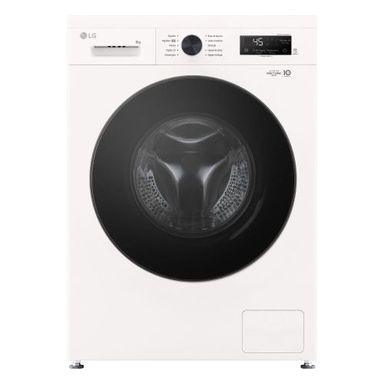 Lavarropas LG Carga Frontal 8kg WM80GWVFS6 Blanco Inverter Direct Drive Lavado a Vapor