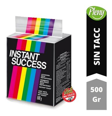 Levadura Instant Success Masa Salada X 500 Gr - Sin Tacc