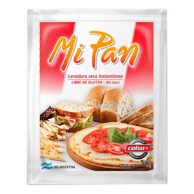 Levadura Instantánea Calsa Seca 10 G