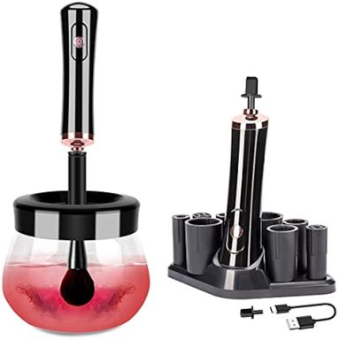 Limpiador de brochas de maquillaje de primera calidad, limpiador de cepillo eléctrico, limpiador de