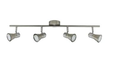 Linea Paz Iv Gu10 Aluminio Platil