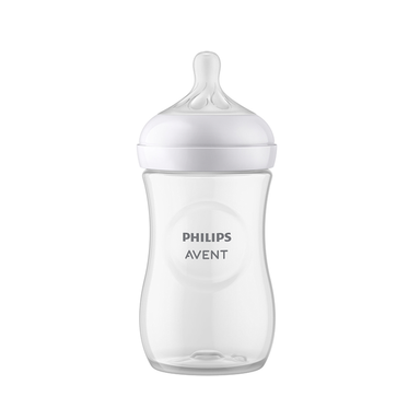 Mamadera Natural 260ml Philips Avent SCY903/03 x3 Transparente