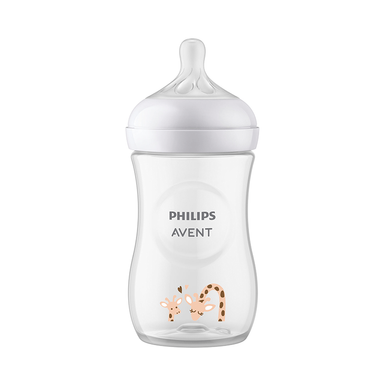 Mamaderas Natural Response Philips Avent 260ml Deco Jirafa