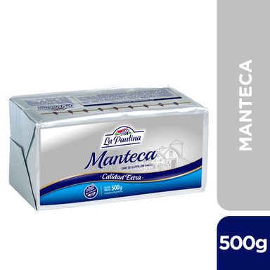 Manteca La Paulina Calidad Extra 500 G