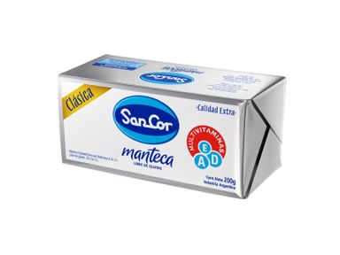 Manteca Sancor Calidad Extra 200 Gr.