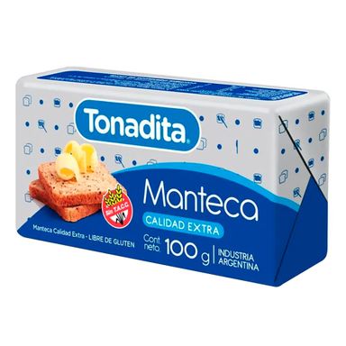 Manteca Tonadita Calidad Extra 100 G