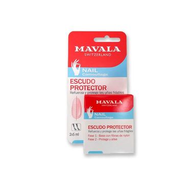 Mavala Escudo Protector Fortalecedor De Uñas 2 X 5ml Transparente